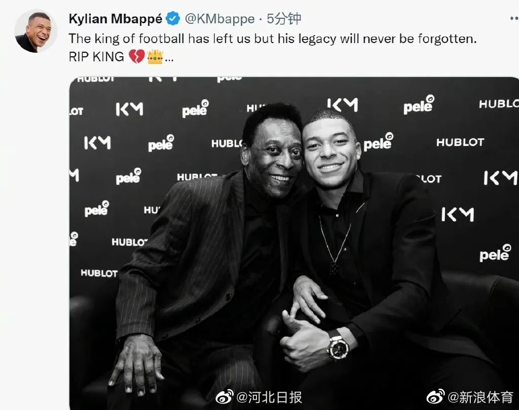 球王贝利的印记,球王贝利传奇的一生仅17岁