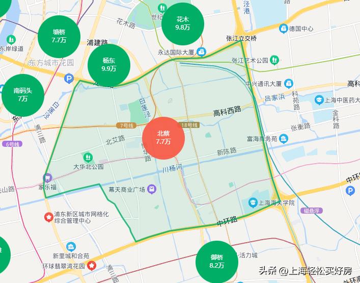浦东值得买房的板块,浦东哪个板块房子性价比高