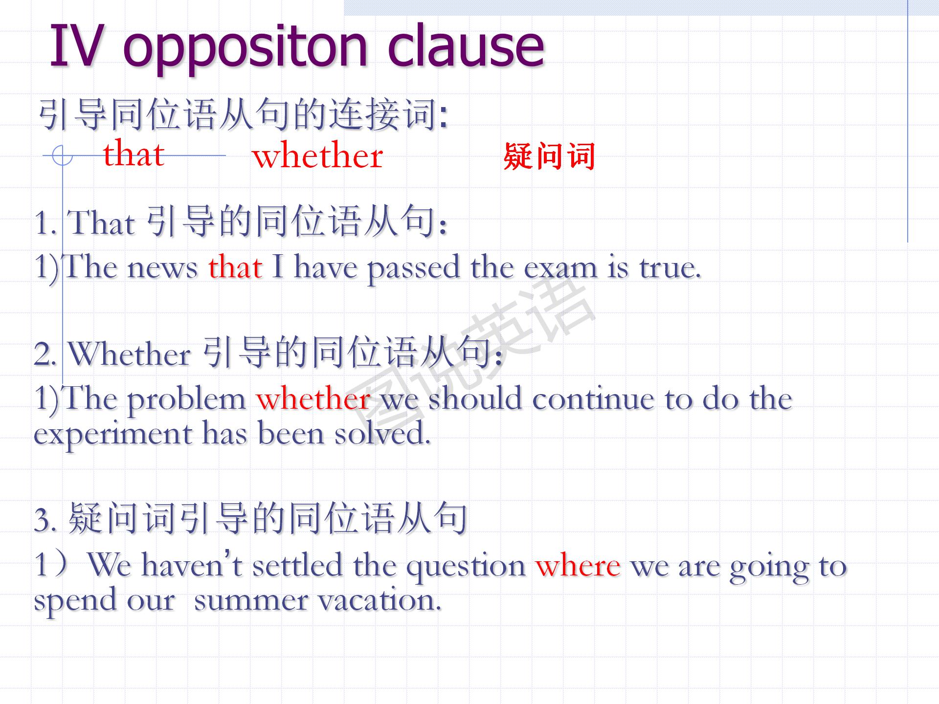 新概念英语条件状语从句讲解,新概念英语一第122课定语从句