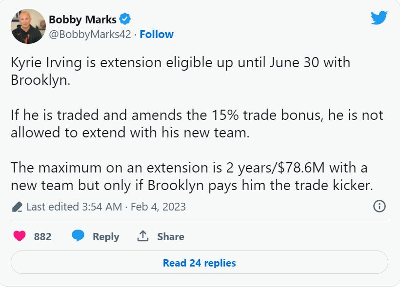 为什么欧文突然向篮网提出交易请求