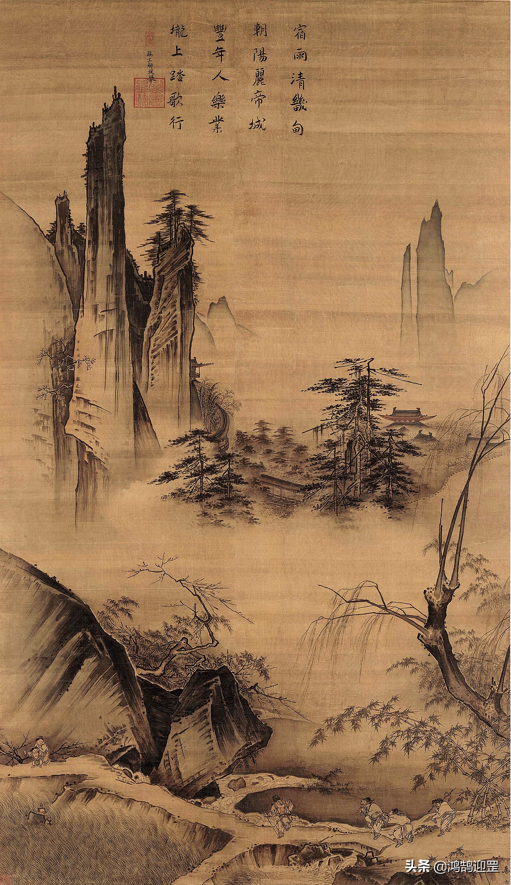 看十大传世名画秒懂中国绘画史,中国画写实名画