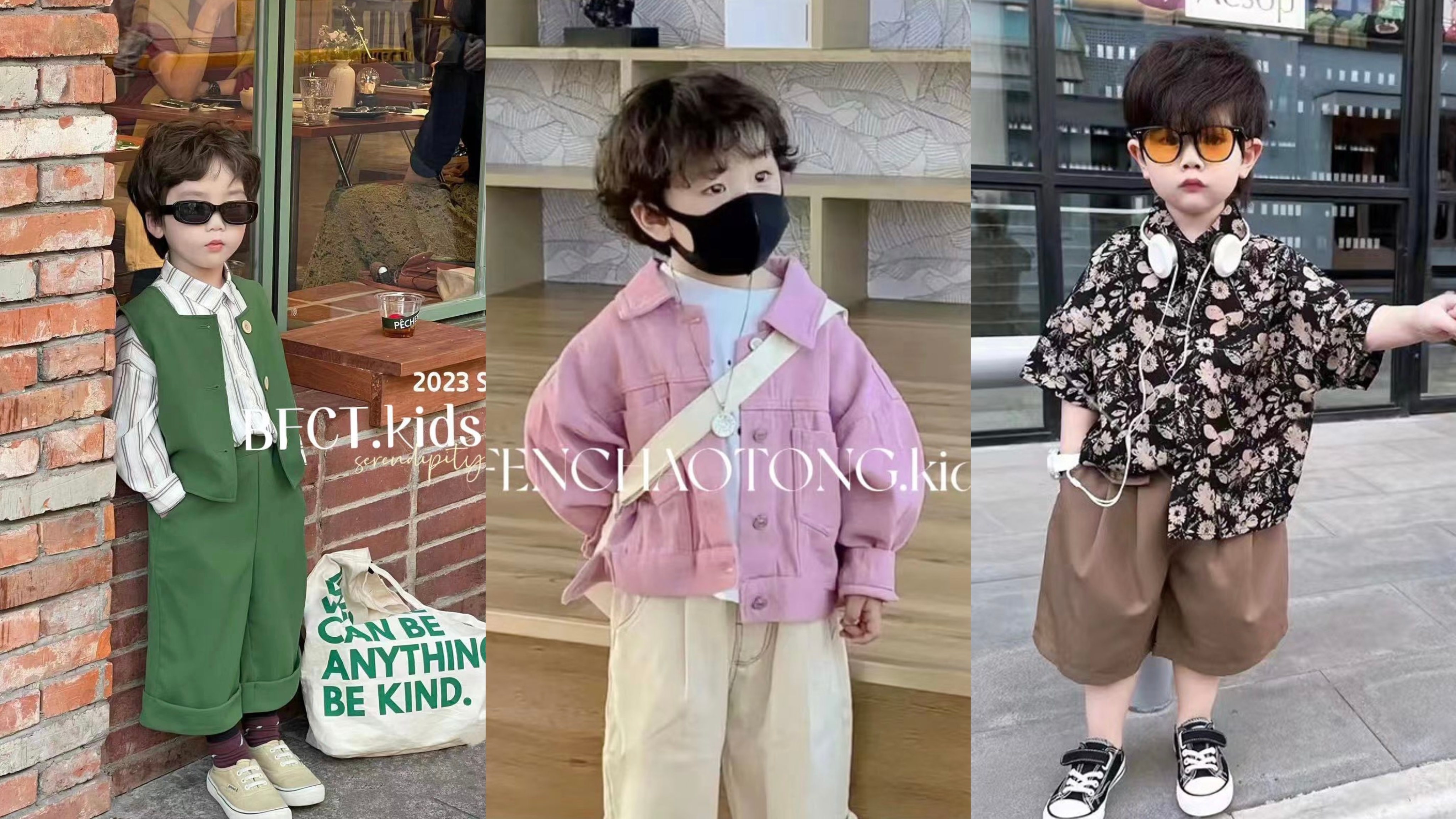 童装衣服店铺直播间,直播间卖童装衣服