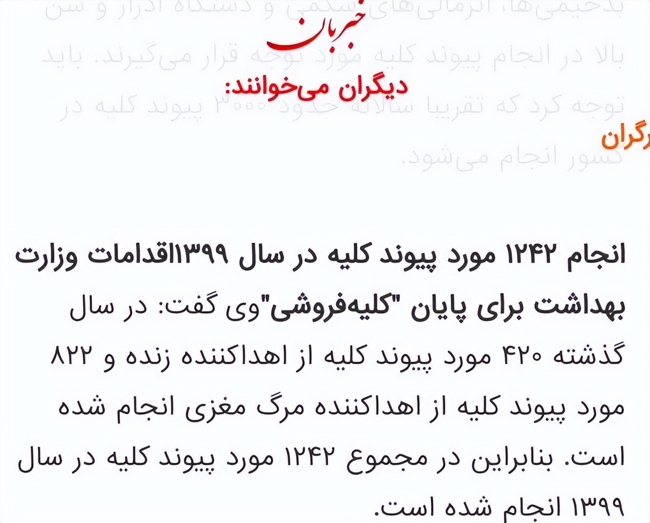 为了不饿死，伊朗人正在卖掉*丸睾**