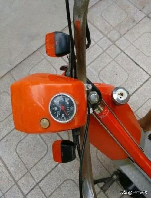 90年代的嘉陵50cc摩托车,嘉陵50二冲程摩托车