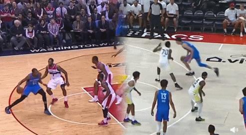 胖头陀被揍视频,莫兰特被对手嘲讽空砍40分