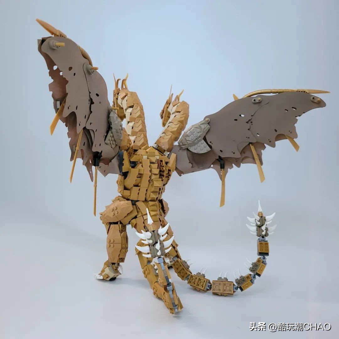 乐高moc大师级作品龙,乐高moc巨龙