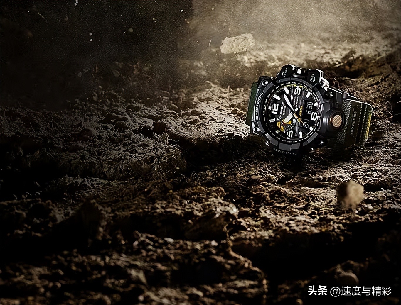 十大优秀户外运动手表推荐（五）卡西欧G-SHOCK泥王【GWG-1000】