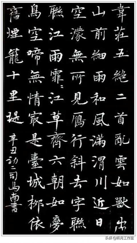 当代独立学者社会评论家,书法家司马南三十九幅经典书法作品赏析