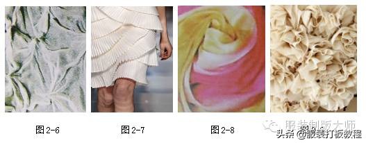 褶皱在女士礼服中的应用,褶皱肌理礼服