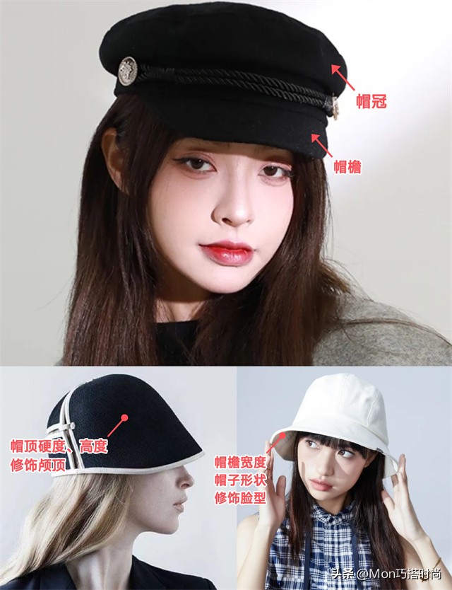 圆脸适合什么帽子贝雷帽,长脸适合戴八种帽子贝雷帽