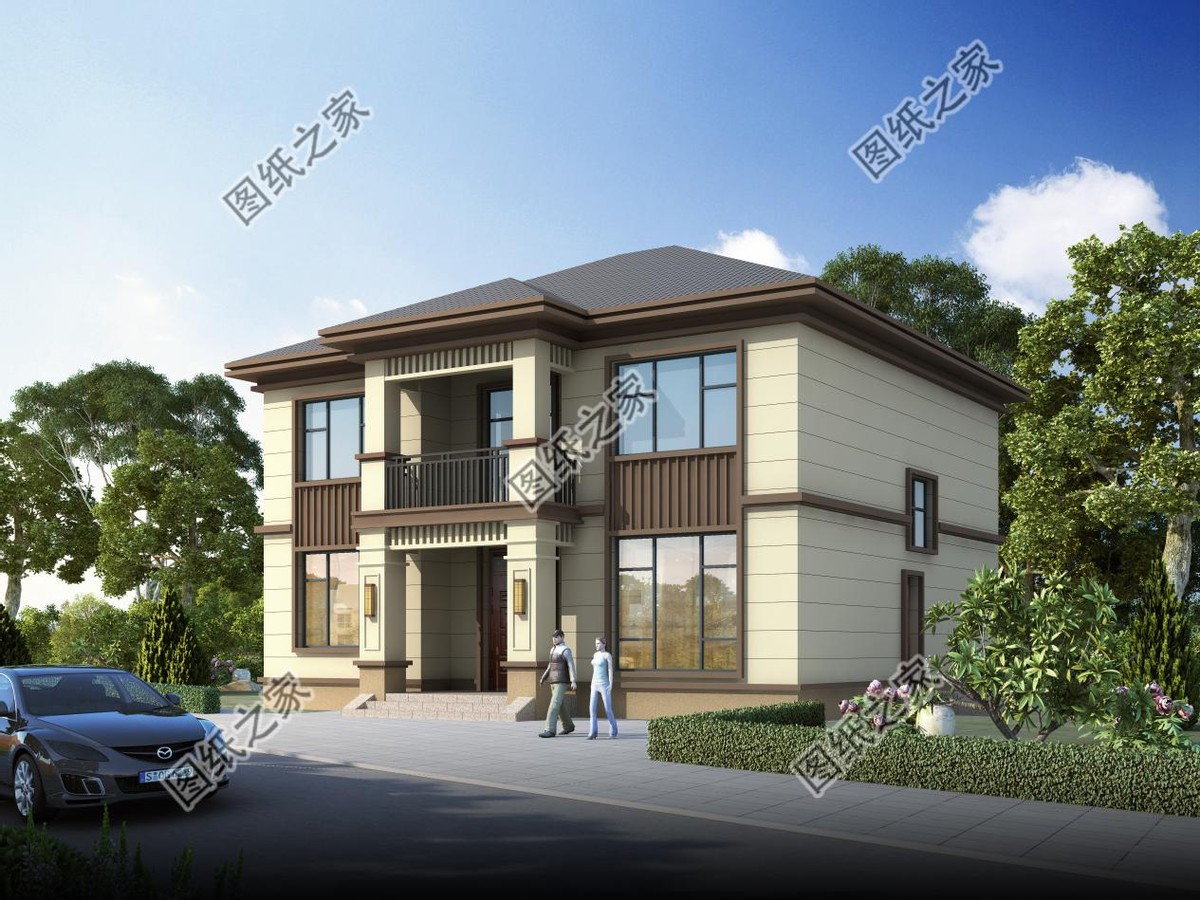 农村自建房坡屋顶简单好看设计,自建房坡屋顶设计效果图大全