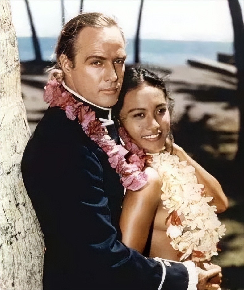 大溪地马龙白兰度,马龙白兰度在大溪地