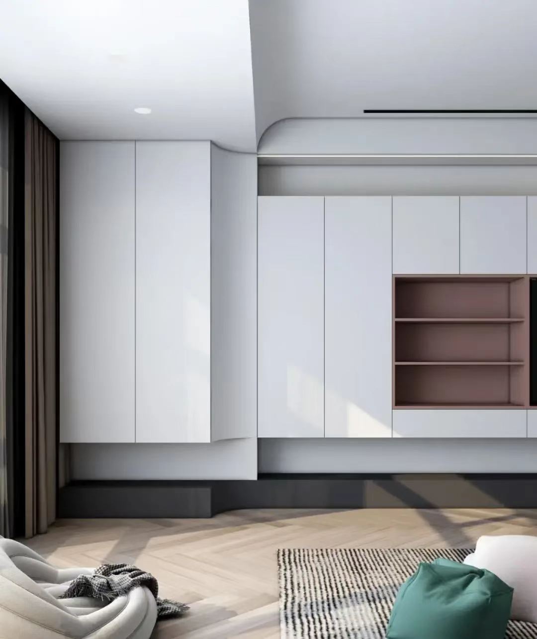 简单大气有设计感的电视柜,30款必看极简电视柜实景