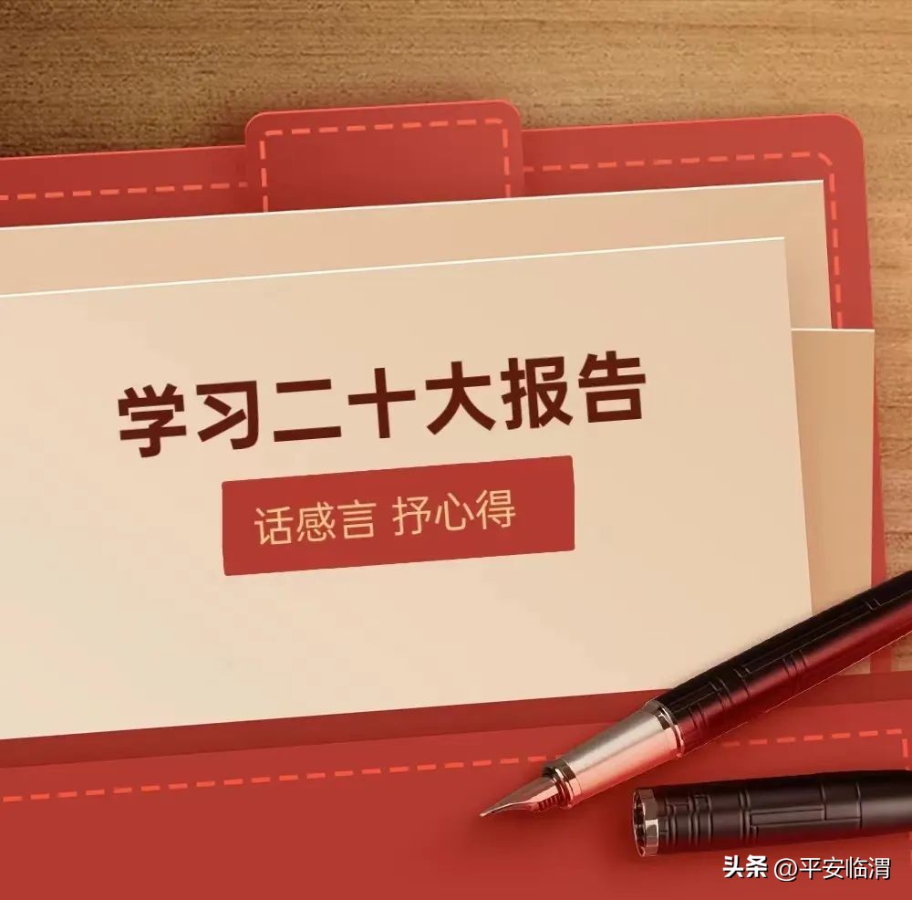 学习二十大精神|临渭公安这样说之教导员谈感悟（一）