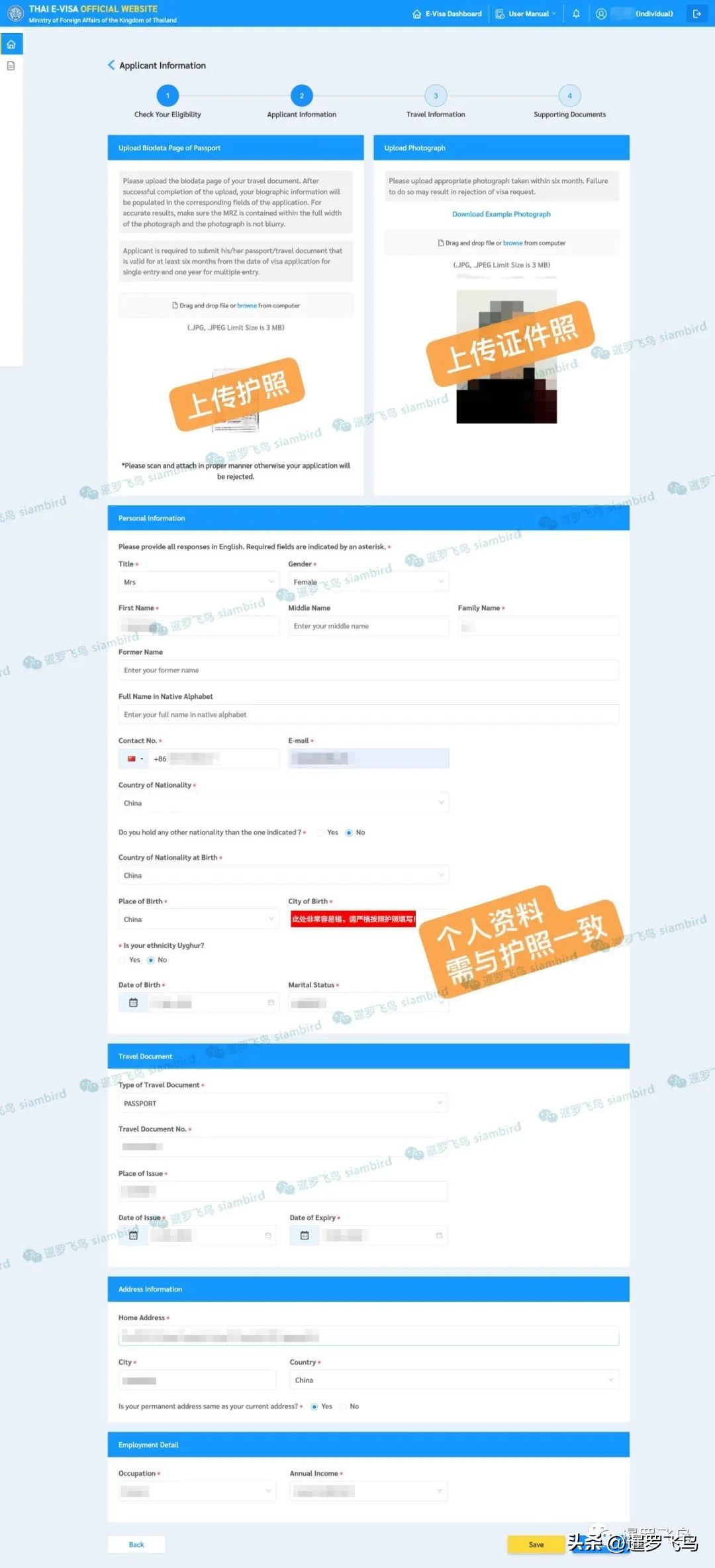 泰国游落地电子签证,泰国60天旅游签证电子签怎么发放