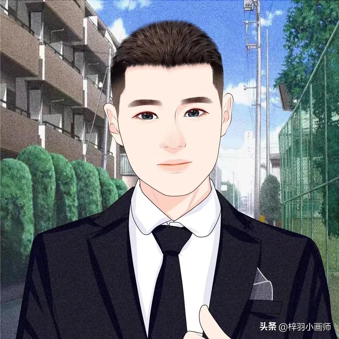 你的头像该换啦多款正装男士微信头像简单稳重凸显气质