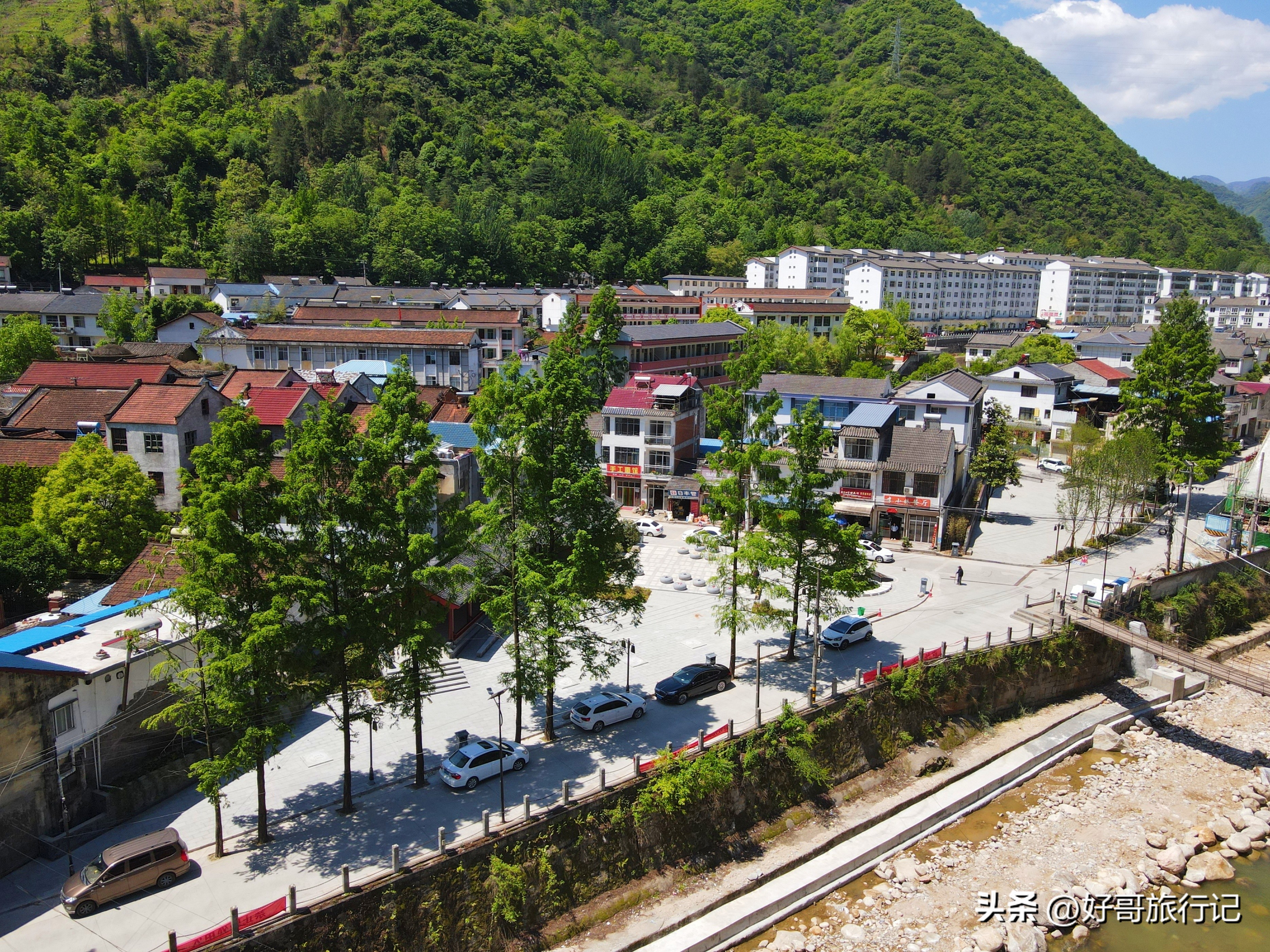 陕西美丽小镇，留坝县马道镇，萧何月下追韩信，一个有故事的地方