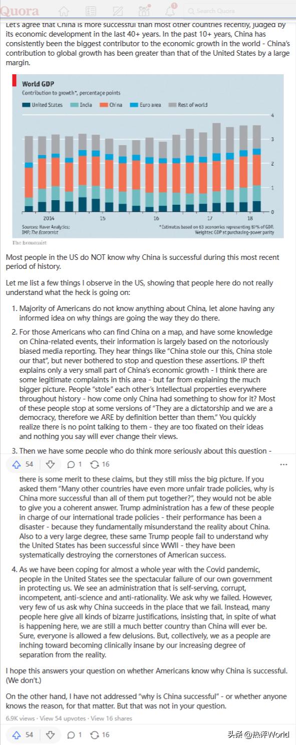 美版知乎上为什么中国话题最多,国外网友评论中国知乎