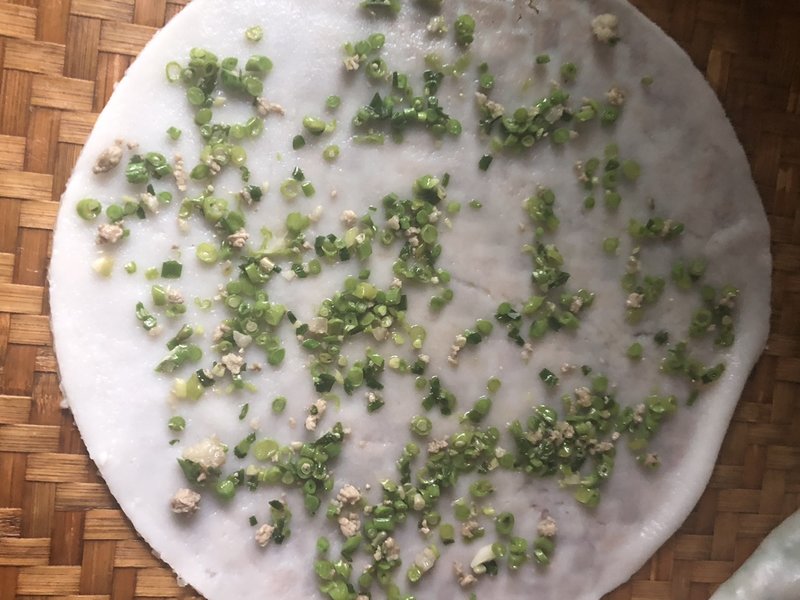 龙岩长汀特色小吃簸箕粄,长汀客家小吃簸箕粄原材料选取