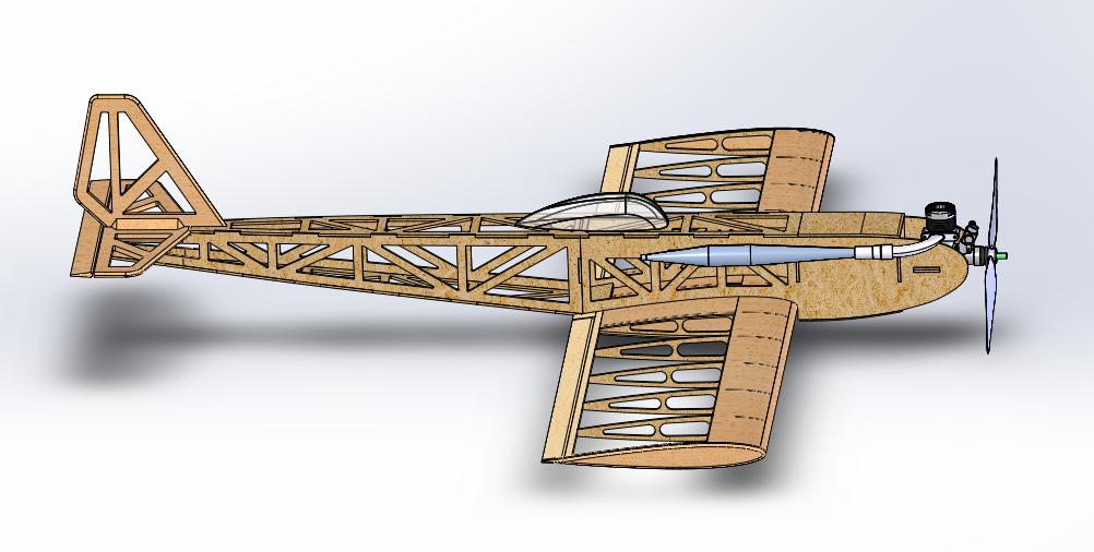 航模滑翔机模型的制作图纸 (自制遥控滑翔机模型图纸)