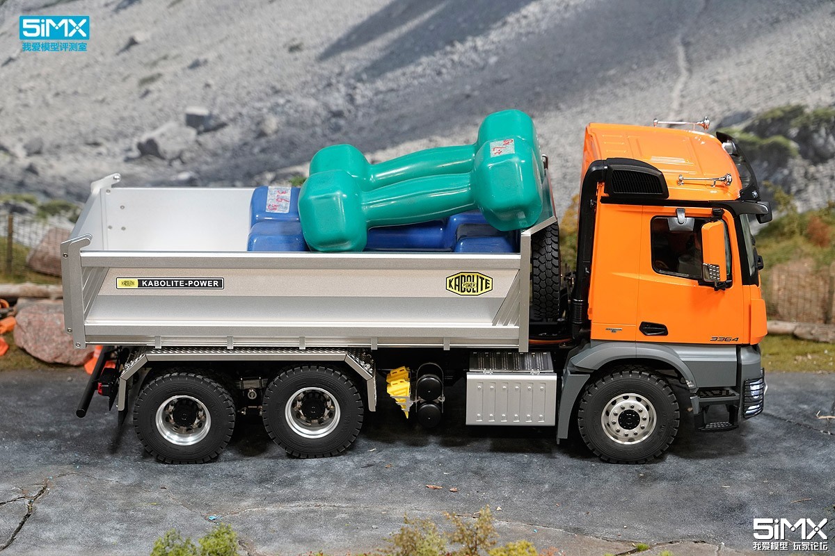 卡勃力特新品K33646x6全轮驱动液压自卸车模型开箱评测