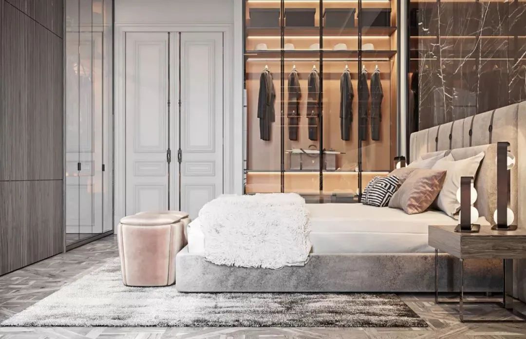 200方大平层法式轻奢装修风格,高品位的奢华大平层你值得品鉴