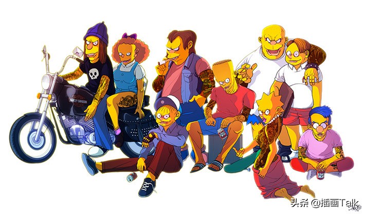 韩国插画师daehyunkim插画作品,韩国插画师siki作品