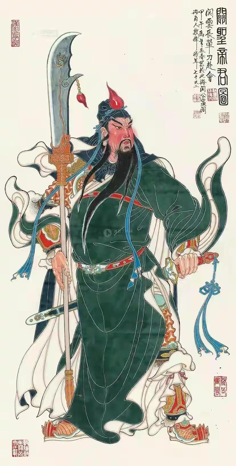 关公壁纸高清全屏图集,金关公高清壁纸