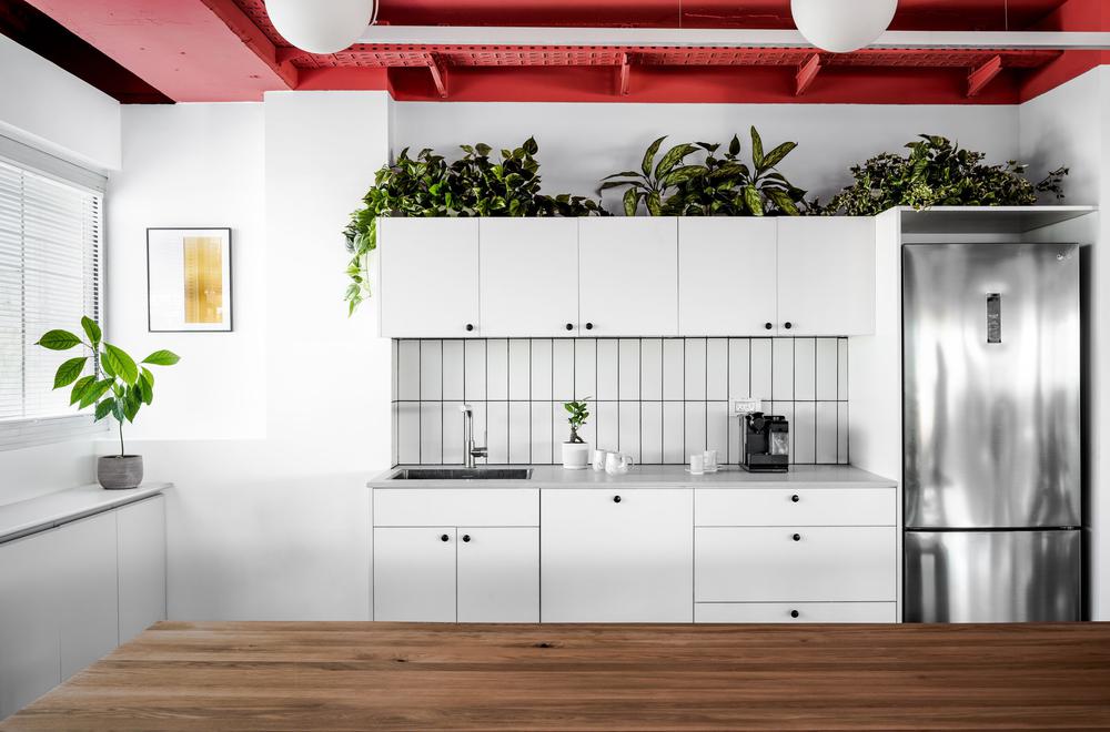 玫粉工业风Bazaart百色特特拉维夫办公设计欣赏