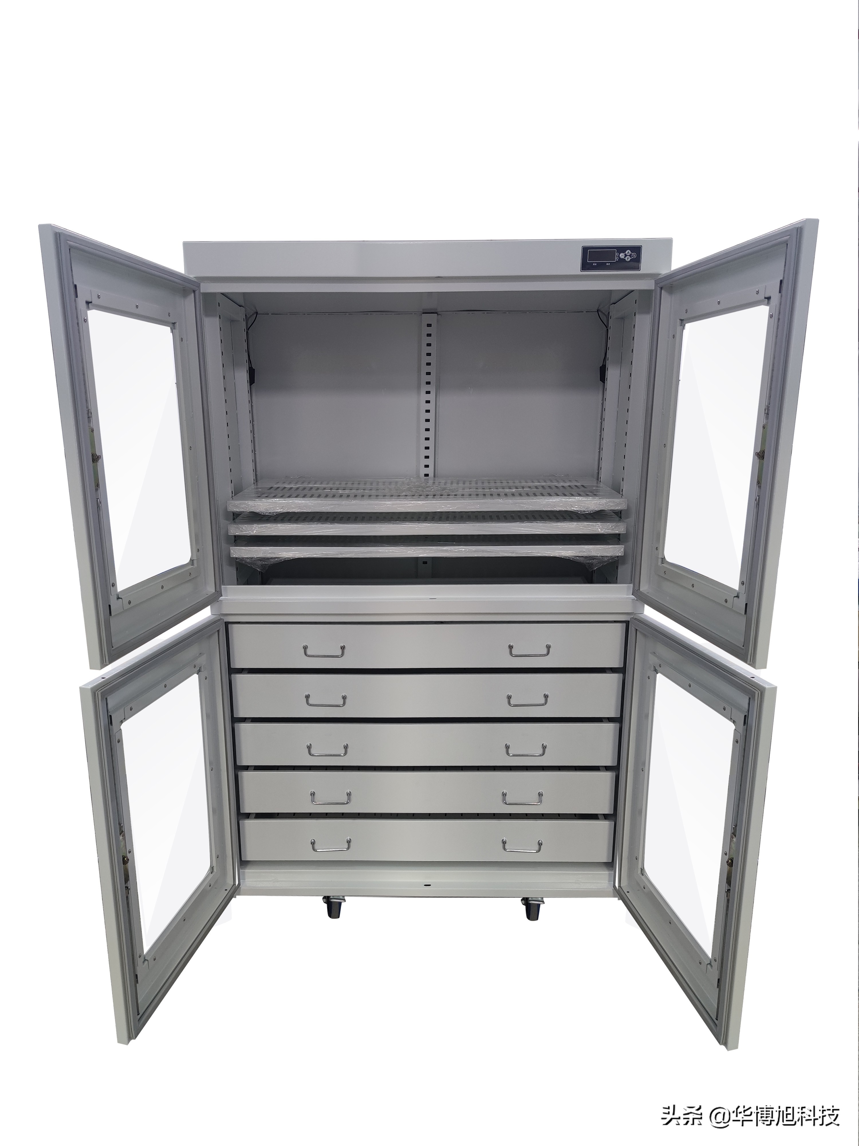 恒温恒湿典藏柜,隔板式恒温典藏柜