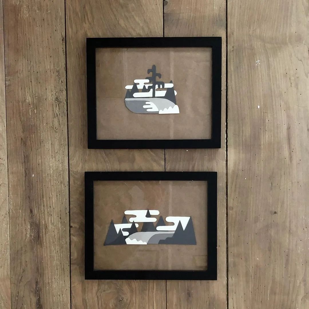 三分钟儿童春天风景简笔画马克笔,海边椰树风景简笔画图片大全