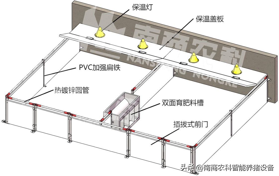 最实用的养猪保育栏,养猪场保育栏视频