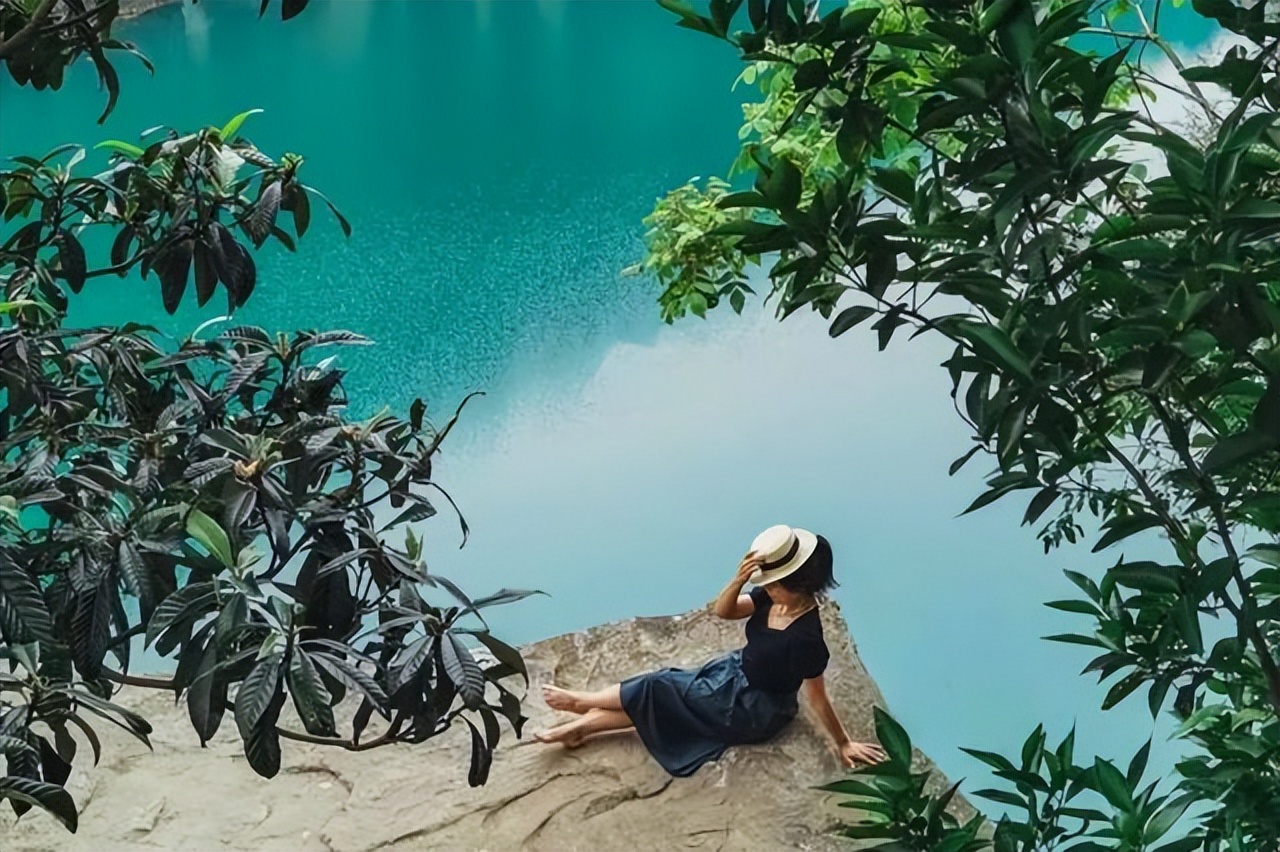 自贡的小九寨在哪里,自贡荣县小九寨风光