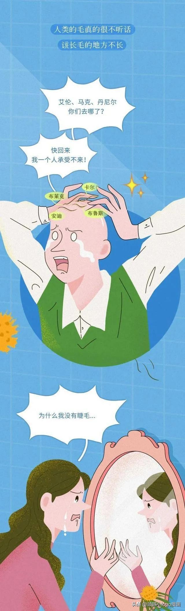 为什么肛门周围也会长“毛”？如果刮掉会怎样？（漫画）