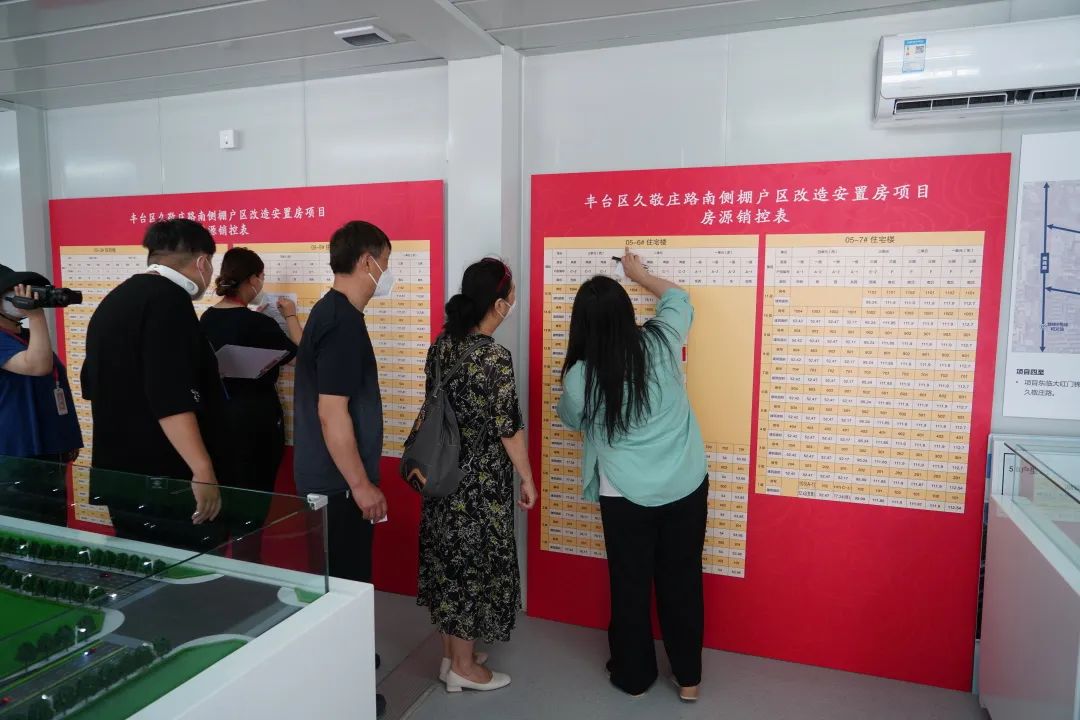 丰台区这个棚改项目安置房预选房开始大红门一期B区久敬庄安置房