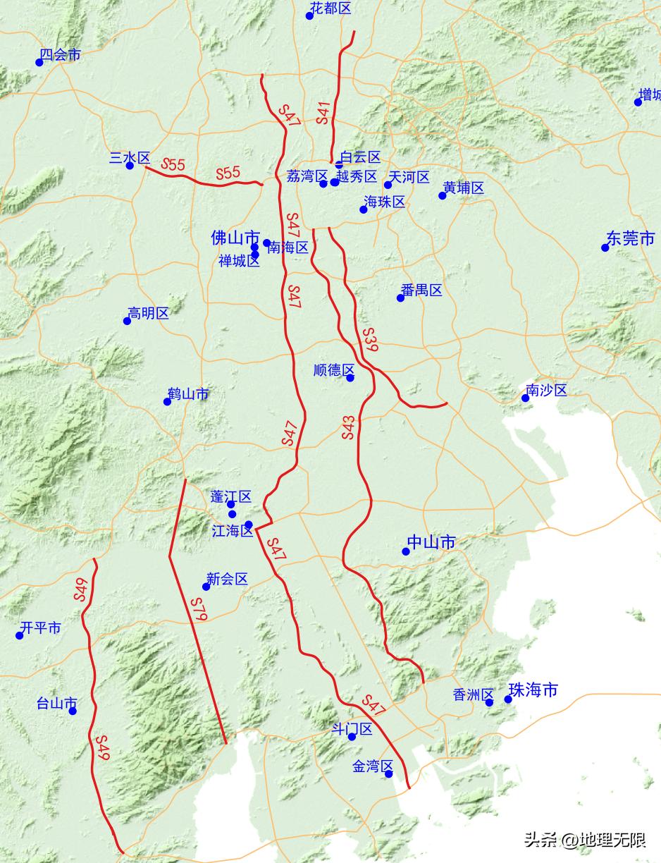 广东高速公路网最新地图,广东省高速公路网地图高清版