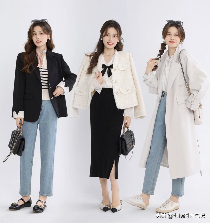 初春新搭配这样穿让你美出新高度,春季搭配还能这么穿简直美翻天