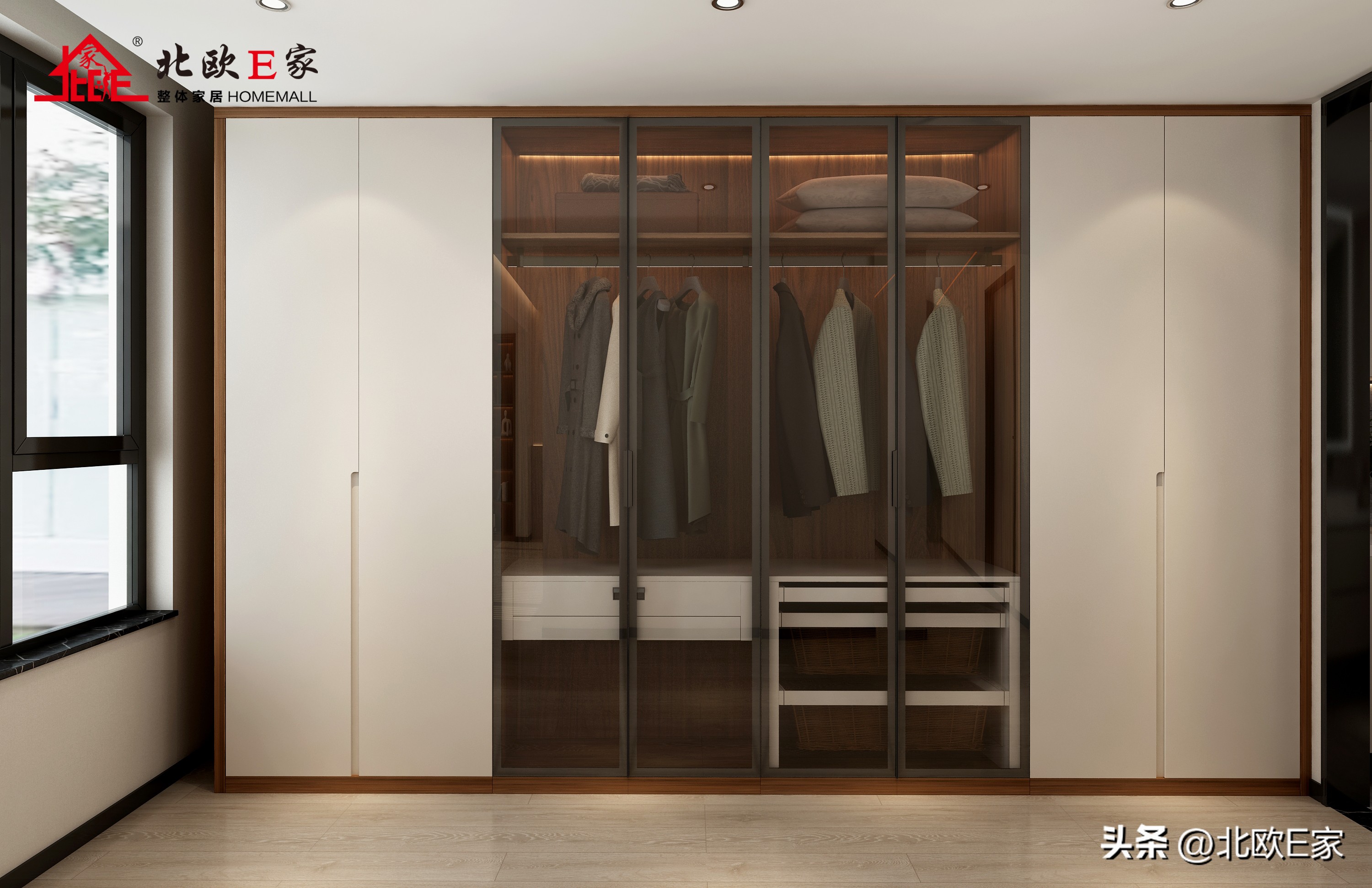 素雅别致的北欧风小家,北欧风空间设计