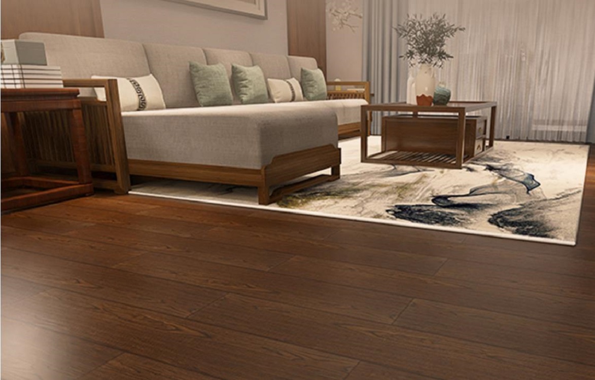 经典黑胡桃地板轻奢,黑胡桃木地板高贵