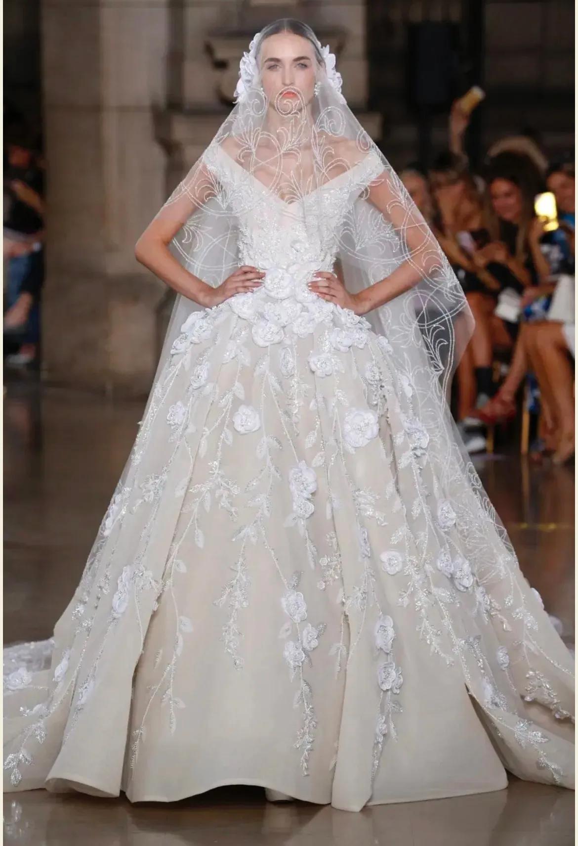 georgeshobeika,georgeshobeika高定婚纱闭场