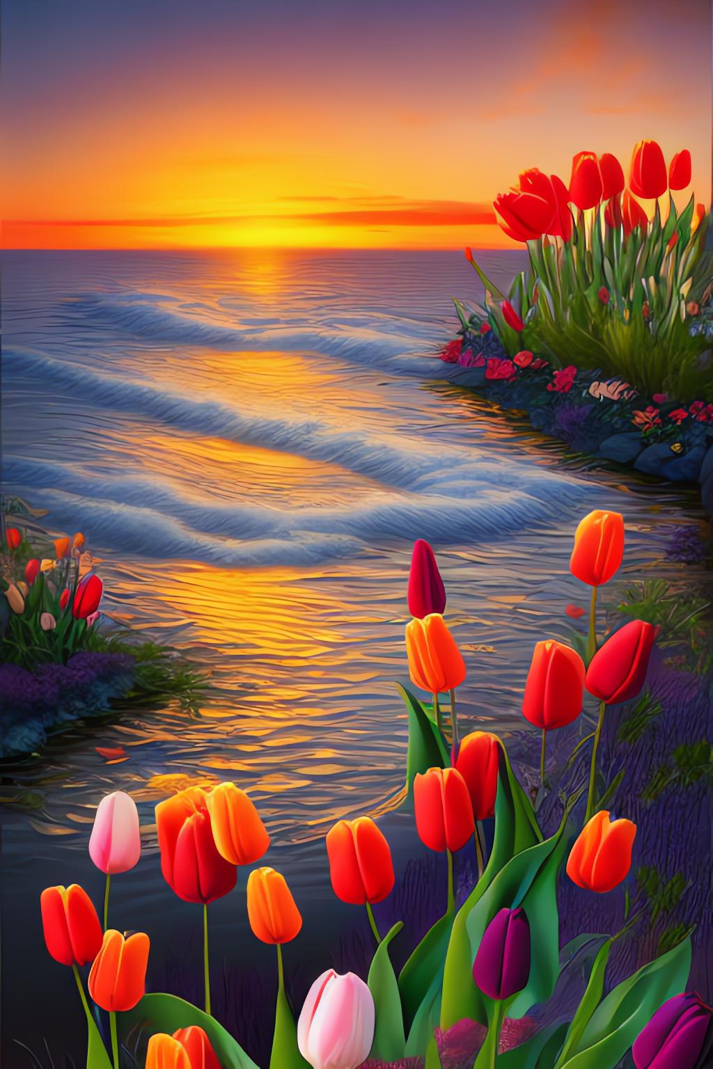 郁金香壁纸iphone专用,郁金香壁纸高清图可保存