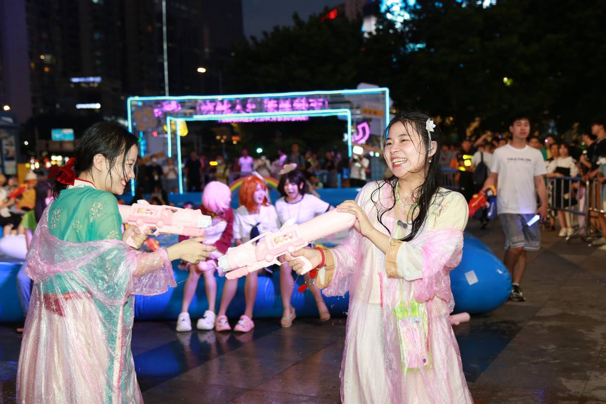 清凉一夏打水仗,夏日打水仗广东