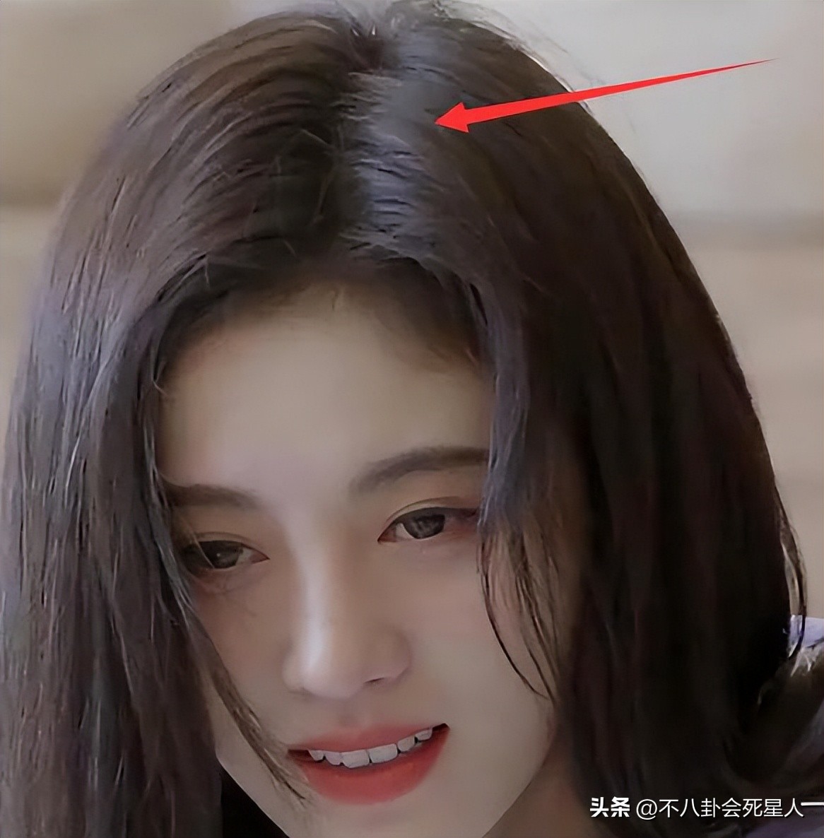 杨幂用生发液长出头发,杨幂的生发液长出头发了