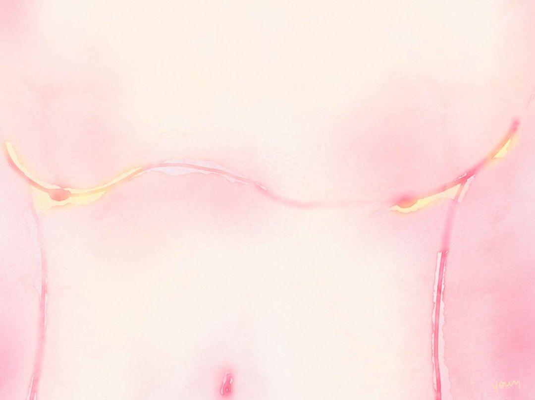 画下女性的身体和伤痕|青视觉