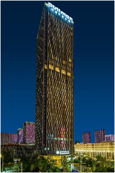 烟台中泽华羿铂尔曼酒店攻略,烟台中泽华羿铂尔曼酒店夜景