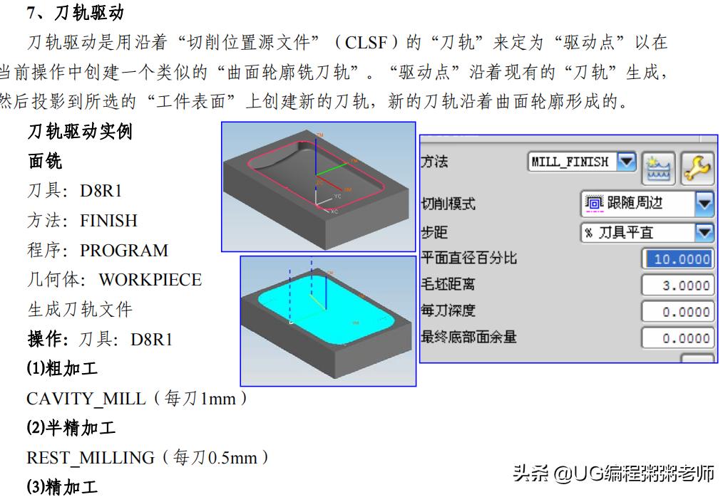 ug固定轴轮廓铣边界驱动方法详解,ug固定轮廓铣不规则曲面加工方法