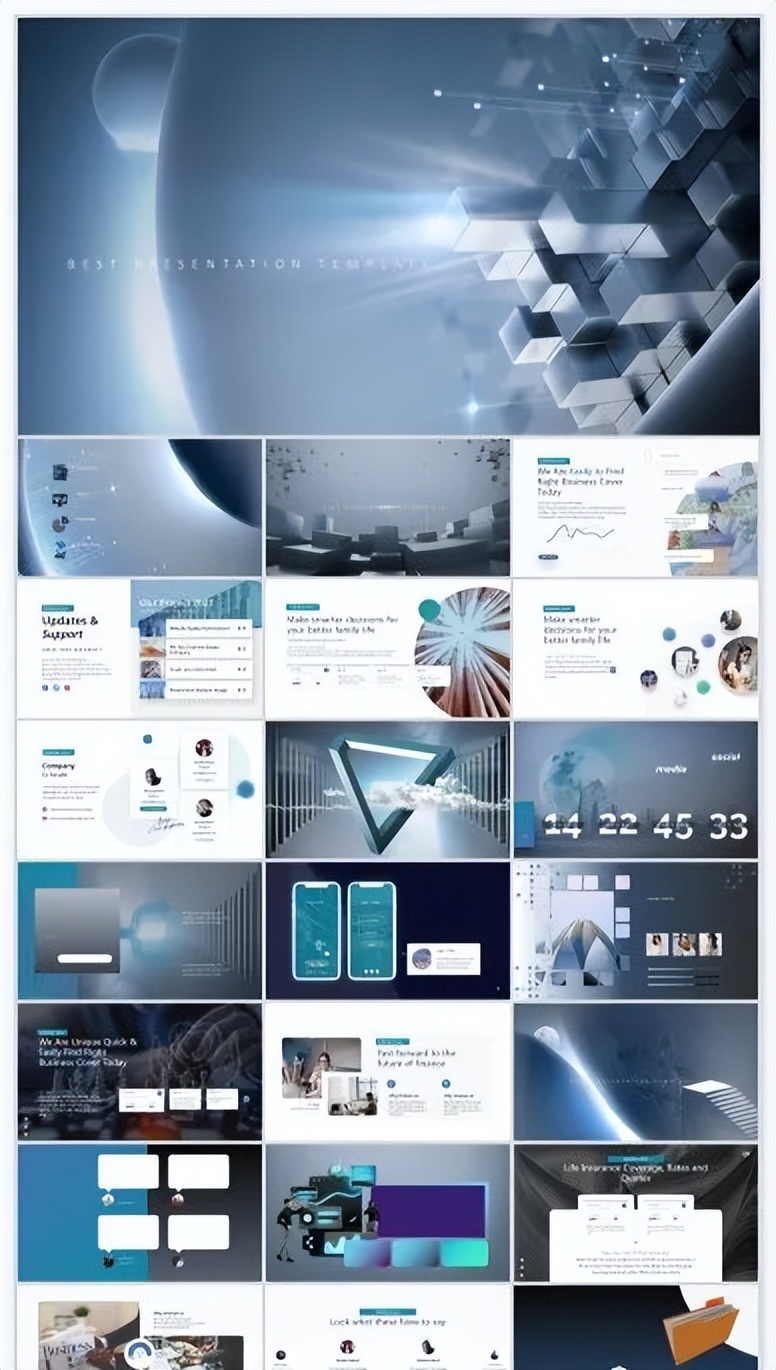 50濂楄秴閰风偒绉戞妧椋巔pt,钃濊壊绉戞妧椋庨珮绾ф劅ppt