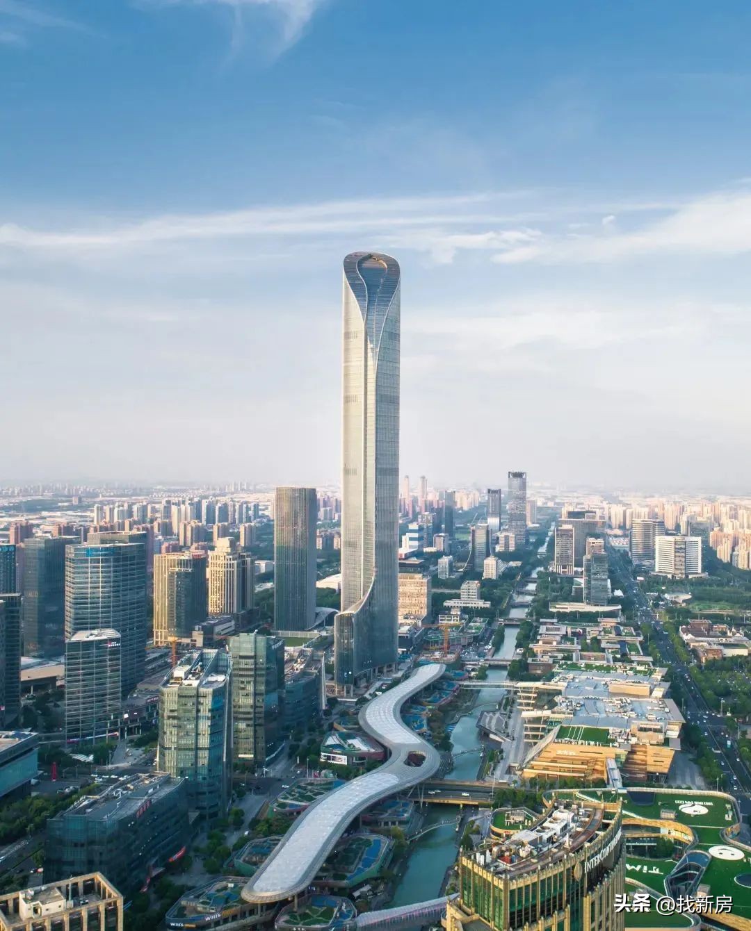 九龙仓苏州国际金融中心多高,九龙仓苏州国际金融中心最顶层