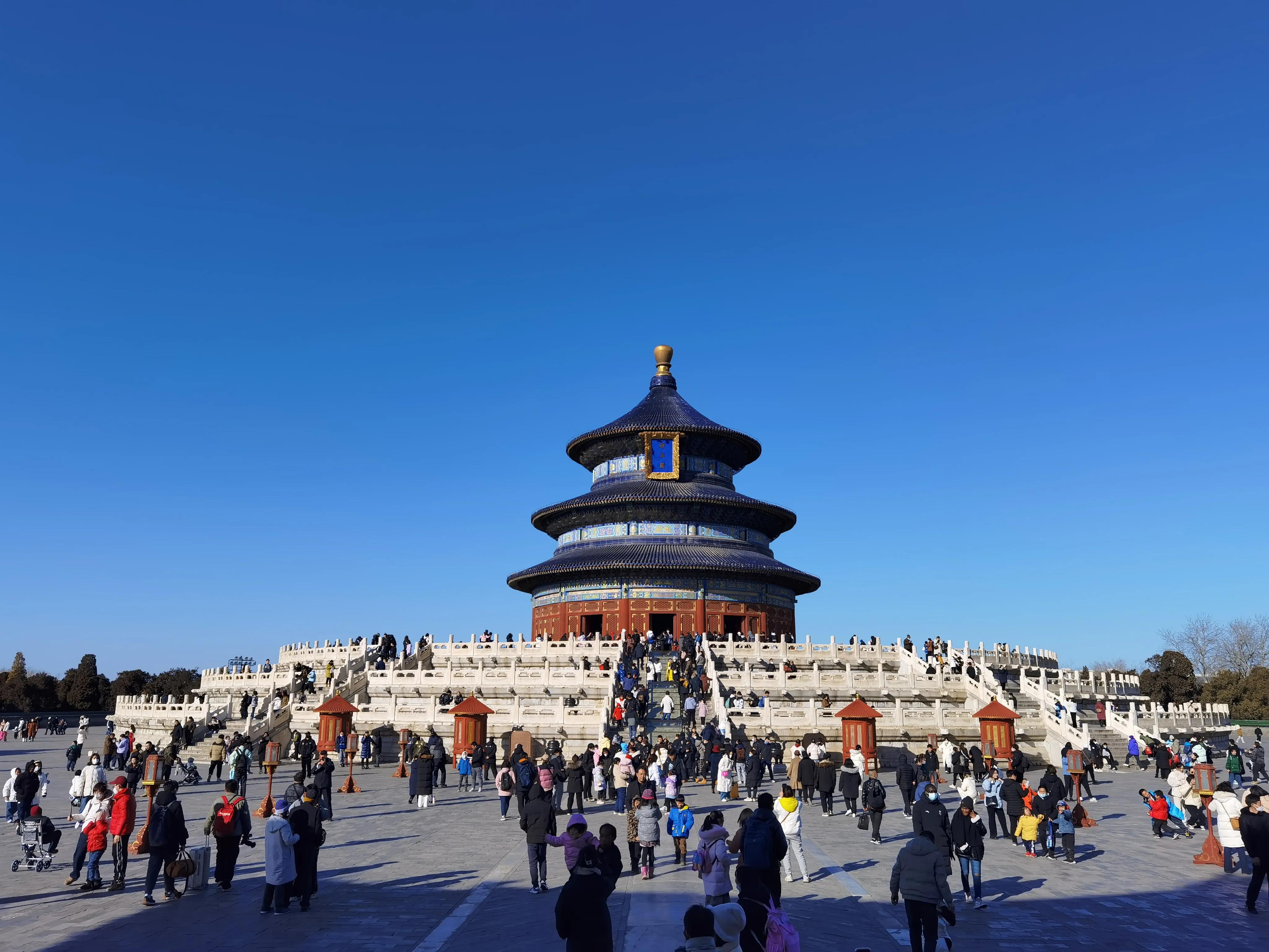 去年北京天坛一日游,北京一日游包含天坛公园攻略
