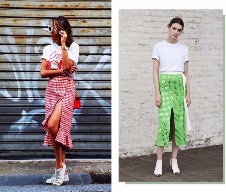 t恤裙夏季最简单又舒适的穿搭,t恤和裙子要怎么穿才好看